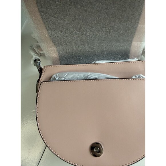 NWT Rebecca Minkoff Astor Leather Saddle Bag, Ballet Slipper Pink, $295 [jb] - Picture 13 of 14